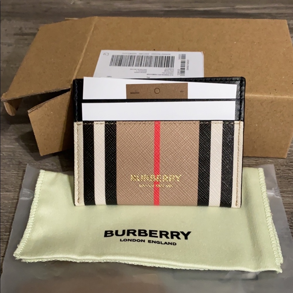 Brand New Burberry Card Wallet with tags